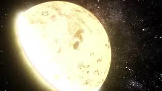 Planet Earth destroyed by an Asteroid