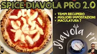 Spice Diavola pro 2.0 How to set the temperature - pizza cooking heat recovery time