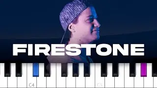 Kygo ft Conrad Sewell - Firestone (piano tutorial)