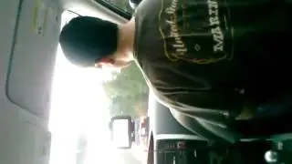 Aram pees in car