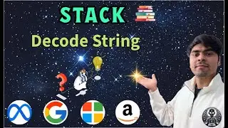 LeetCode 394 | Decode String | Stack + Recursion Python Tutorial | AlgoYogi