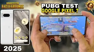 Google Pixel 7 PUBG TEST 2025🔥 || Tensor G2 | Best Gaming smart phone ❤️
