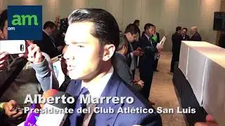 Alberto Marrero, Presidente del Club Atlético San Luis