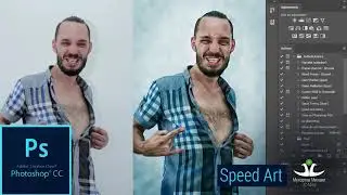 Adobe PhotoShop - Комичное Фото - Speed Art
