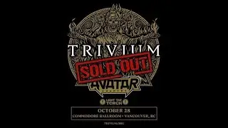 Avatar FULL CONCERT Commodore Ballroom Vancouver, BC 10-28-2018