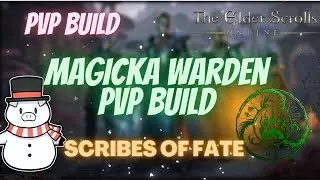ESO Magicka Warden PVP Build Scribes of Fate DLC. Double Frost Staves!