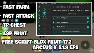DREX | FREE SCRIPT THUNDER Z BLOX FRUIT 17.2.