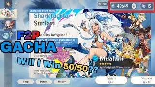 2nd Acc Turn! Will I Get Double 5* Agane? | Gacha | Mobile | Genshin Impact 5.0