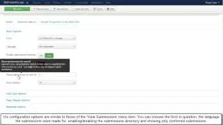 RSForm!Pro - Create a submissions directory