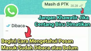 Centang Biru Dimatikan? ~ Begini Cara Mengetahui Pesan Wa Sudah Terbaca Atau Belum?