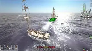 ATLAS EU PVP Pirates.Торпедная шхуна