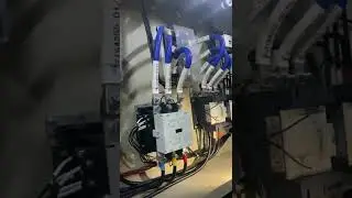 Hard working day | Replace new contractor switch 150A for chiller