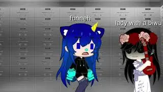 she smacked you with a biwu?! itsfunneh gacha club