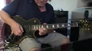Lonely Is The Night guitar solo Epiphone Limited Edition Les Paul Custom Classic Antique