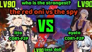 ayato C0 vs itto C0 who is the strongest? | genshin impact
