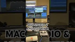 Mixing Project with Mac Studio and UAD Apollo Twin X