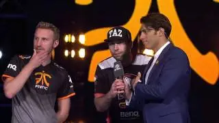 Taz being a great sportmans!