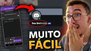 COMO FAZER BOT DISCORD NO CELULAR - BOT DESIGNER FOR DISCORD