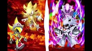Super metal manic and super Shanon vs hyper metallix and hyper mechadrix