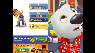Talking Tom Gold Run 2 X Subway Surfers Hero