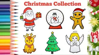 How To Draw Christmas Stuff 🎄❄️ | Christmas Drawing Ideas | Christmas Drawing