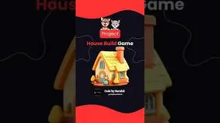 House build game animation using HTML CSS 🏘️✨ A Dynamic game animation 💕💕
