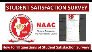 NAAC Students Satisfaction Survey Questions demo