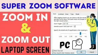 Laptop and Desktop Screen Zoom Windows(Zoom In/Zoom Out) How to Zoom In Windows 10 - Magnifier tool