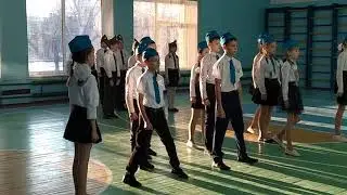 Конкурс Строя и песни 5Б класс
