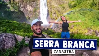 CACHOEIRA CASCA D’ANTA PELA TEMIDA SERRA BRANCA - SERRA DA CANASTRA: MOTOVLOG E MUITO DESAFIO !