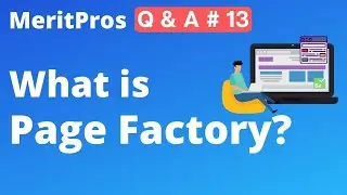 what is page factory model in selenium | Page Object Model with Page Factory | MeritPros Q & A # 13