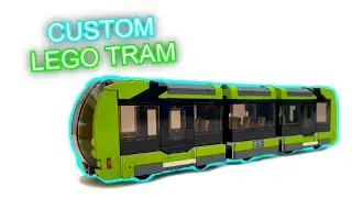 Custom LEGO Tram Build