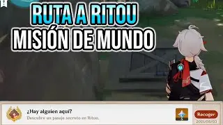 RUTA A RITOU - Genshin Impact Misión de Mundo completa