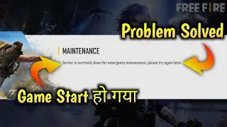server is currently down for emergency maintenance free fire | server is currently down free fire