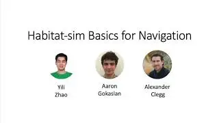 3. Habitat-sim Basics for Navigation