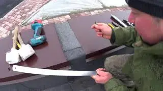 МОНТАЖ ПАРАПЕТОВ НА ФАЛЬЦЕВЫЙ ШОВ