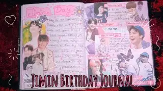 Jimin Birthday Journal /bts journal /kpop journal/jimin journal