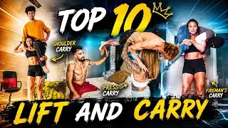 Woman Lift and carry man top 10 My reaction and commentary 