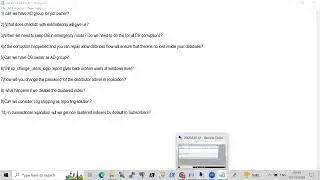 Understanding profiler events and calculating storage IOPS and Interview questions part 11