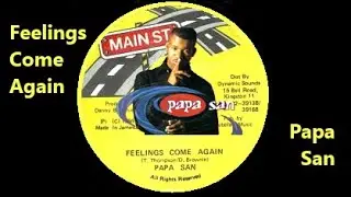 Papa San ~ Feelings Come Again (Live/c.c.)