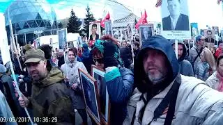 9 МАЯ 2017. Бессмертный полк. Новосибирск.