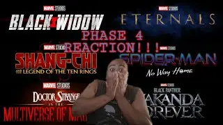 Trailer Reaction: MCU Phase 4