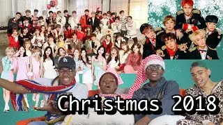 BLACK PEOPLE REACT TO KPOP (CHRISTMAS EDITION PT. 2)