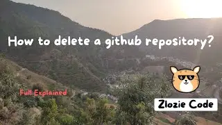 How to delete a Github Repository? 