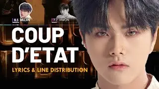 Kingdom - Coup D'etat | Requested - Color Coded Lyrics and Line Distribution