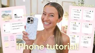 how to customize your iphone to be AESTHETIC for july!! ⊹ ࣪ ˖ 𐙚 *pinterest inspired + productive*