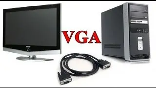 How to Connect your PC to Your LCD TV with a VGA Cable