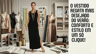 🧵DIY Como fazer Vestido Regata de Malha_Costura passo a passo para iniciantes com Gisleide Novelo