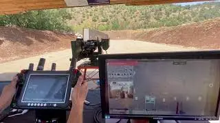Pitbull shooting a small drone with 7.62mm