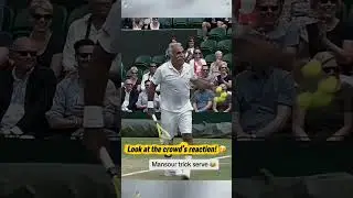 MansourBahrami #TennisComedy #TrickShot #TennisHighlights #FunnySports #djokovic #TennisMagic